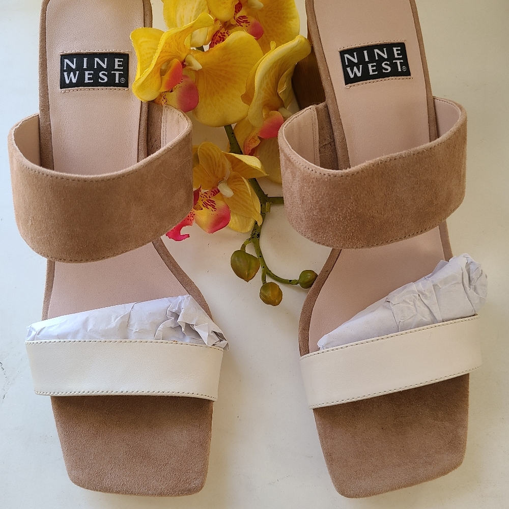 New!! Nine West heeled sandal.